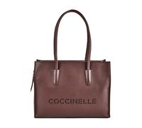 Coccinelle Myrtha Bolsa de compras Piel natural 36 cm rojo