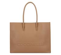 Coccinelle Myrtha Bolsa de hombro Piel 35 cm marrón