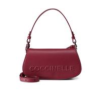 Coccinelle Myrtha Bolsa de hombro Piel natural 24 cm rojo