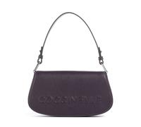 Coccinelle Myrtha Maxi Logo Bolso de hombro ciruela, cuero, mujer