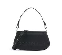 Coccinelle Myrtha Maxi Logo | Bolso de hombro | negro | cuero graneado
