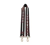 Coccinelle Nastro Signature Correa para bolso negro, polyester, mujer