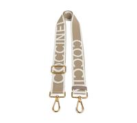 Coccinelle Nastro Signature Correa para bolso taupe, polyester, mujer