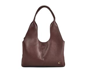 Coccinelle Nell Bolsa de hombro Piel natural 39 cm rojo