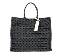 COCCINELLE Never Without Bag Jacquar Handbag MUL. Antrac/Noir