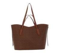 COCCINELLE New Never Without Bag Shopper Coated Monogram Multi Cognac/Cognac