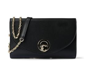 Coccinelle Nikla Bolsa de hombro Piel 26 cm negro