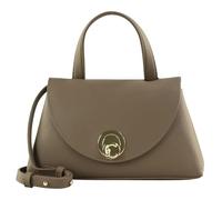 COCCINELLE Nikla Handbag Double Grainy Leather Warm Taupe/Rosette