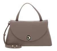 COCCINELLE Nikla Handbag Double Grainy Leather Warm Taupe/Rosette