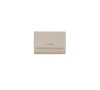 COCCINELLE Cuero Monedero Metallic Soft Wallet Grainy Leather Sandshell Beige