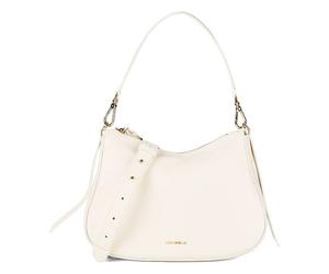 Coccinelle Nory Bolsa de hombro Piel 30 cm blanco