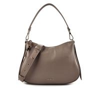 Coccinelle Nory Bolsa de hombro Piel natural 30 cm gris