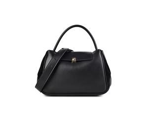 Coccinelle Pansy Bolsa de hombro Piel natural 27 cm negro
