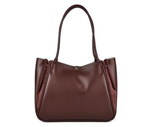 Coccinelle Pansy Bolsa de hombro Piel natural 34 cm marrón