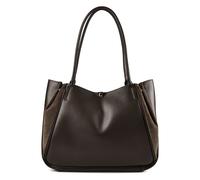 Coccinelle Pansy Bolsa de hombro Piel natural 34 cm verde oliva