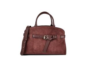 Coccinelle Sabine Bolsa de hombro Piel natural 34 cm rojo