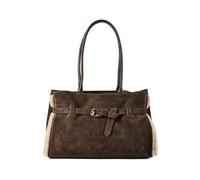 Coccinelle Sabine Bolsa de hombro Piel natural 36 cm marrón