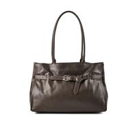 Coccinelle Sabine Bolsa de hombro Piel natural 36 cm marrón
