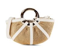 Coccinelle Shell Bolsa de compras 42.5 cm blanco