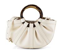 Coccinelle Shell Bolso Piel 29 cm blanco
