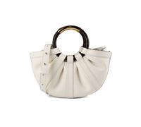 Coccinelle Shell Bolso Piel natural 29 cm blanco
