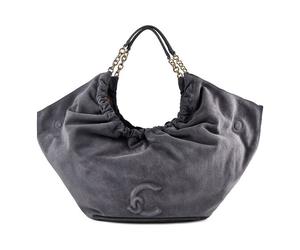 Coccinelle Smash Bolsa de compras Piel natural 35 cm gris