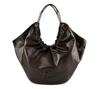 Coccinelle Smash Bolsa de hombro Piel natural 64 cm negro