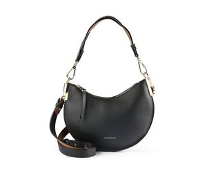 Coccinelle Sunup Bolsa de hombro Piel 25.5 cm negro