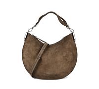 Coccinelle Sunup Bolsa de hombro Piel natural 38 cm gris