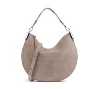Coccinelle Sunup Suede Bolso de hombro taupe, Rauleder, mujer