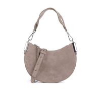 Coccinelle Sunup Suede Bolso de hombro taupe, Rauleder, mujer