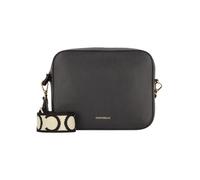 Coccinelle Bolso bandolera Tebe cuero graneado negro