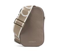 Coccinelle Tebe Bolsa para móvil taupe, cuero, mujer