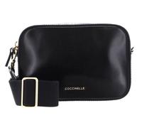 COCCINELLE Tebe Shiny Calf Mini Crossover Bag S Noir
