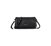 Coccinelle Thess Bolsa de hombro Piel natural 21 cm negro