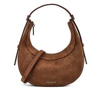 Coccinelle Whisper Bolsa de hombro Piel natural 23.5 cm marrón
