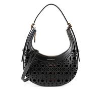 Coccinelle Whisper Bolsa de hombro Piel natural 23 cm negro