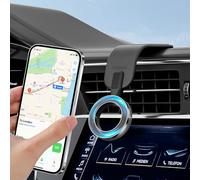COCCKO Soporte Móvil Coche Magnético, Fuerte Imán N55 imanes para Tablet Coche,para iPhone 17 16 15 14 13 Pro MAX - Rotación 360°,Instalable en Salpicadero o Pantalla, Compatible con Todos los Coches