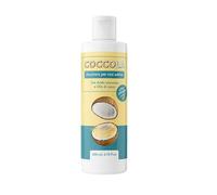 Coccola Mascarilla Profesional Cabello Rizado con Queratina, 200ml | Aceite de Coco, Anti-Encrespamiento, Hidratante y Desenredante, Para Cabello Seco, Dañado o Poroso