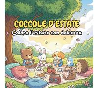 Coccole d’Estate: libro da colorare kawaii per adulti e bambini: (kidivo studios)