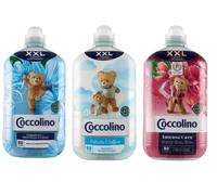 Coccolino Ammorbidente Concentrato Convenience Format XXL Suavizante concentrado delicado y suave - Aire Primavera - Flores de tiara y frutos rojos (3 x 2 L)