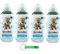 Coccolino Ammorbidente Concentrato Delicato e Soffice, Suavizante concentrado para ropa muy suave, 28 lavados, 645 ml + llavero Beni Culinari gratuito