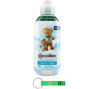 Coccolino Ammorbidente Concentrato Delicato e Soffice, suavizante concentrado para ropa muy suave, 28 lavados, 645 ml + llavero Beni Culinari gratuito