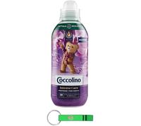 Coccolino Ammorbidente Concentrato Lila Orquídea y arándanos, suavizante concentrado para ropa muy suave, 28 lavados, 645 ml + llavero Beni Culinari gratuito