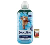 Coccolino Aria di Primavera - Perfume y frescura para 100 días, suavizante concentrado, aire de primavera, 42 lavados, 980 ml + lata italiana gourmet de Polpa di Pomodoro de 400 g