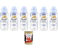 Coccolino Perfume para la colada Profumo per Bucato Elixir Delicato - Perfume líquido para la colada 6 x 342 ml + Polpa Italian Gourmet