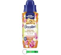 Coccolino Perfume para la colada Profumo per Bucato Elixir - Perfume líquido para la colada - con sándalo y madreselva 342 ml + llavero Beni Culinari gratis