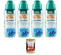 FELCE AZZURRA Mon Amour Blu Mare Ammorbidente Concentrato, Suavizante concentrado, 26 lavados, 650 ml + Italian Gourmet Polpa 400