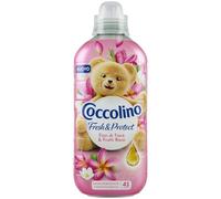Coccolino Suavizante concentrado de flores de tiaré y frutas rojas, suavizante para lavadora Intense Care con tecnología Pro-Fibre, formato hasta 42 lavados, 980 ml