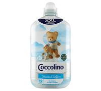 Coccolino Ammorbidente Concentrato Delicato e Soffice Convenience-Formato XXL Suavizante concentrado delicado y suave 80 lavados 2 Lt